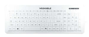 Man & Machine Very Cool Flat toetsenbord Medisch USB QWERTY US International Wit