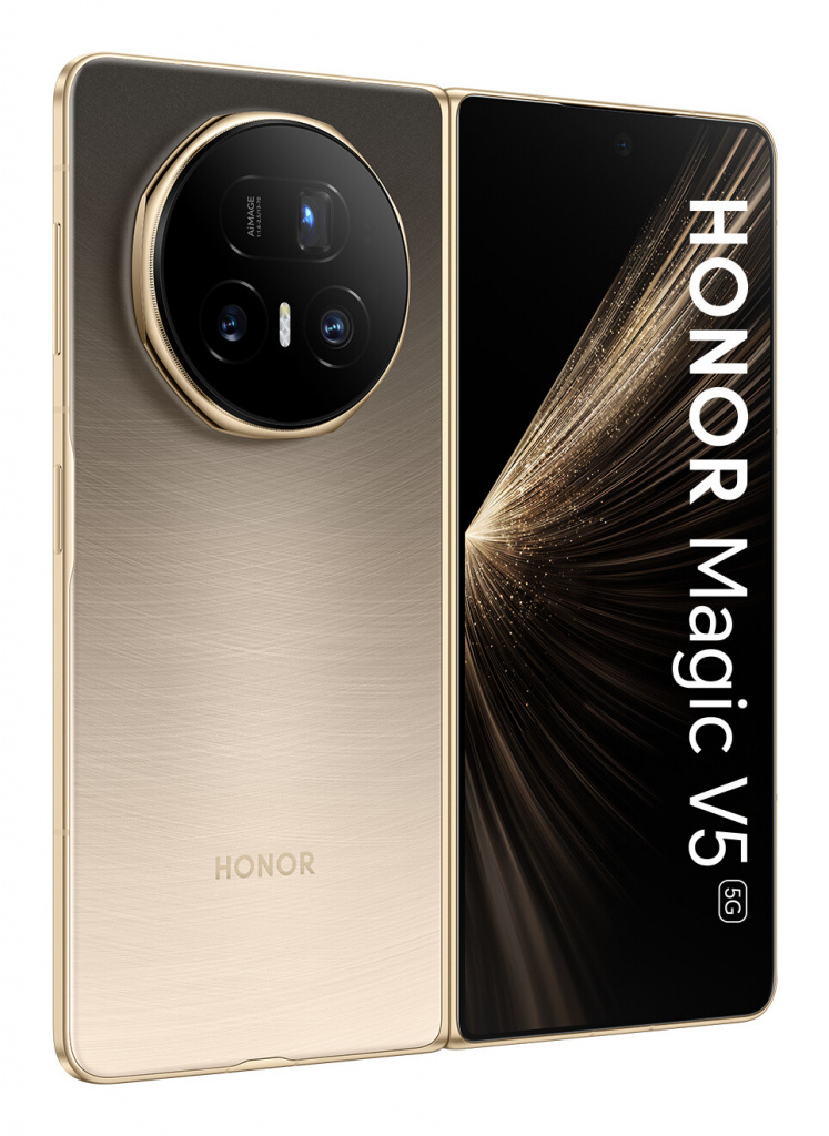 Honor MAGIC V5 20,2 cm (7.95") MagicOS 9.0.1 5G USB Type-C 16 GB 512 GB 5820 mAh Goud - Afbeelding 2
