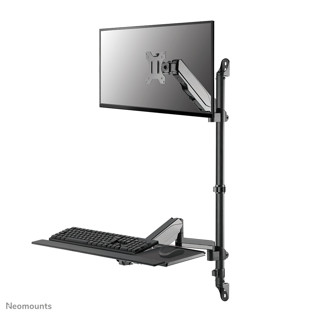 Neomounts WL90-325BL1 Zit-sta werkstation wand 17-32" - gasveer