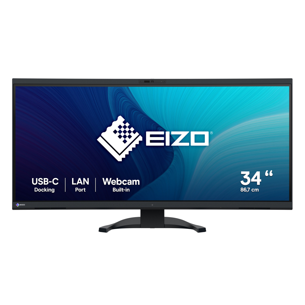 EIZO FlexScan EV3450XC-BK computer monitor 86,6 cm (34.1") 3440 x 1440 Pixels UltraWide Quad HD LCD Zwart
