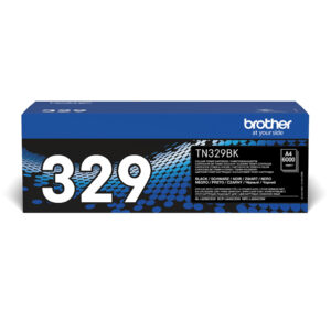 Brother TN-329BK tonercartridge 1 stuk(s) Origineel Zwart