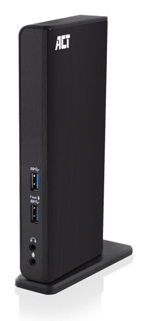 ACT Universeel USB-C of USB-A Dockingstation, voor 2 HDMI monitoren, DisplayLink