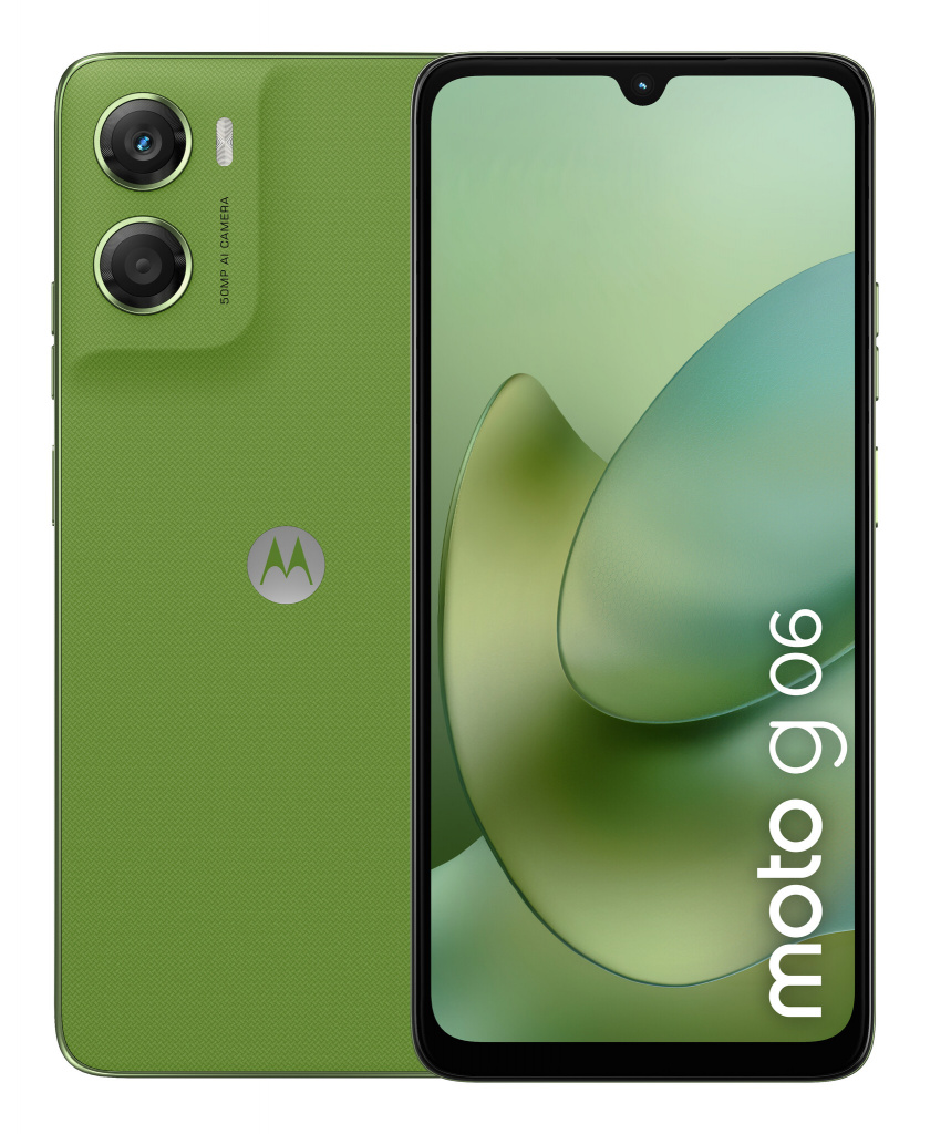 Motorola moto g06 17,5 cm (6.88") Dual SIM Android 15 4G USB Type-C 4 GB 256 GB 5200 mAh Groen - Afbeelding 2