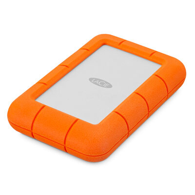LaCie Rugged Mini externe harde schijf 1 TB 5400 RPM 2.5" Micro-USB B 3.2 Gen 1 (3.1 Gen 1) Oranje, Zilver - Afbeelding 2