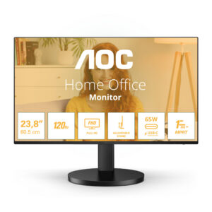 AOC B3 24B3CF2 computer monitor 60,5 cm (23.8") 1920 x 1080 Pixels Full HD LED Zwart