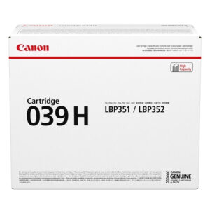 Canon 039H tonercartridge 1 stuk(s) Origineel Zwart