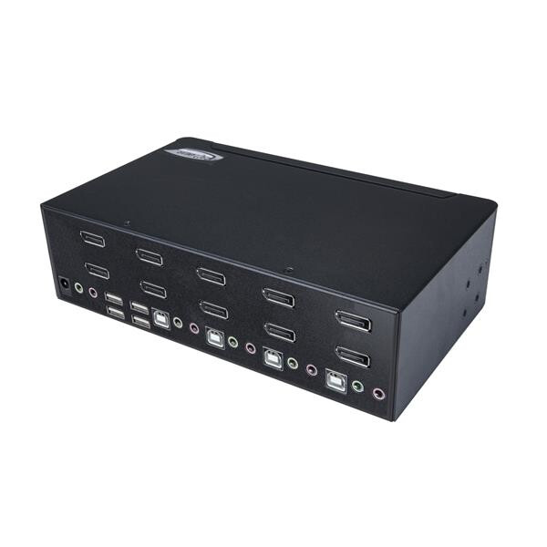 StarTech.com 4 poorts Dual DisplayPort KVM switch 4K 60Hz - Afbeelding 2