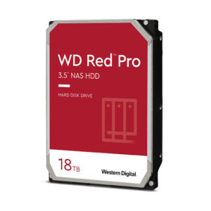Western Digital Red Pro interne harde schijf 18 TB 7200 RPM 512 MB 3.5" SATA