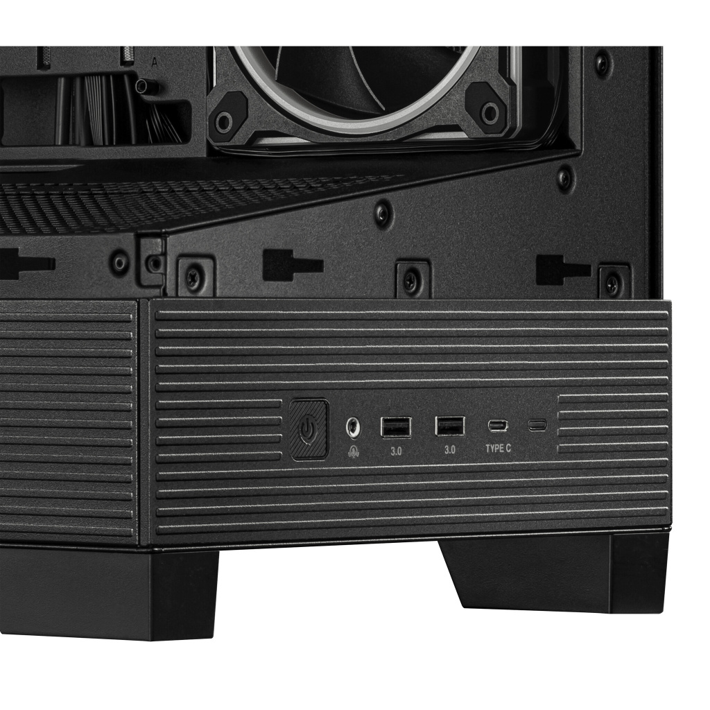 ASUS A31 Plus TG ARGB BLACK Midi Tower Zwart - Afbeelding 6