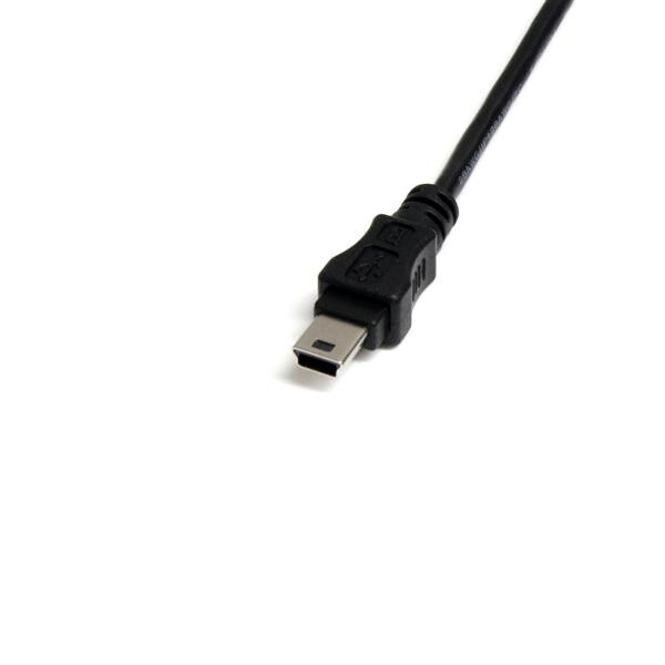StarTech.com 30 cm mini USB 2.0-kabel USB A naar mini B F/M - Afbeelding 2