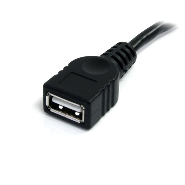 StarTech.com 1,80m USB 2.0 Verlengkabel A naar A Zwart M/F - Afbeelding 3