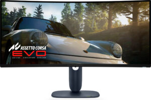Alienware AW3425DW computer monitor 86,4 cm (34") 3440 x 1440 Pixels Wide Quad HD QD-OLED Blauw