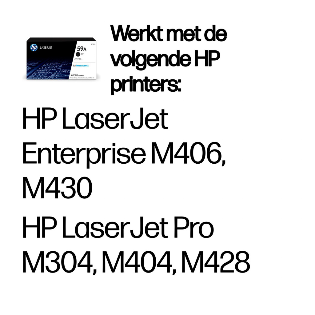 HP 59A originele zwarte LaserJet tonercartridge - Afbeelding 2