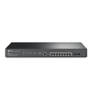 TP-Link JetStream TL-SG3210XHP-M2 netwerk-switch Managed L2+ 2.5G Ethernet (100/1000/2500) Power over Ethernet (PoE) 1U Zwart