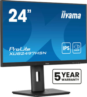 iiyama ProLite XUB2497HSN-B2 computer monitor 60,5 cm (23.8") 1920 x 1080 Pixels Full HD LED Zwart