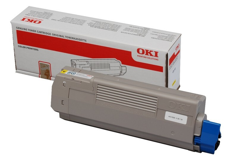 OKI 44315305 tonercartridge 1 stuk(s) Origineel Geel