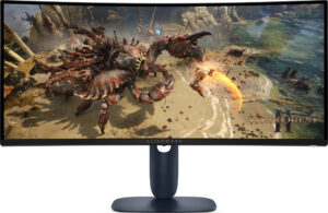Alienware AW3425DWM computer monitor 86,4 cm (34") 3440 x 1440 Pixels Wide Quad HD LCD Zwart, Blauw