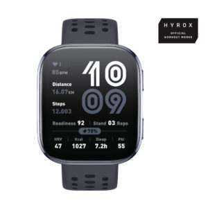 Amazfit Bip 6 Black 5 cm (1.97") AMOLED Digitaal 390 x 450 Pixels Touchscreen Zwart GPS