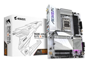 GIGABYTE B650E AORUS ELITE X AX ICE AMD B650 Socket AM5 ATX