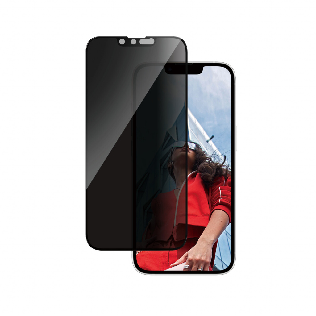 PanzerGlass ® 2-Way Privacy Screen Protector iPhone 17e | 16e | 14 | 13 | 13 Pro | Ultra-Wide Fit Doorzichtige schermbeschermer