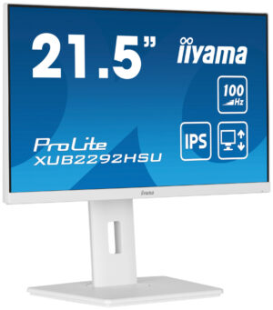 iiyama ProLite XUB2292HSU-W6 computer monitor 54,6 cm (21.5") 1920 x 1080 Pixels Full HD LED Wit