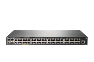 Hewlett Packard Enterprise Aruba 2930F 48G PoE+ 4SFP+ Managed L3 Gigabit Ethernet (10/100/1000) Power over Ethernet (PoE) 1U Gri