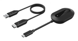 Belkin AVC024HQBK draadloze beeldschermadapter USB Volledige HD Dongle