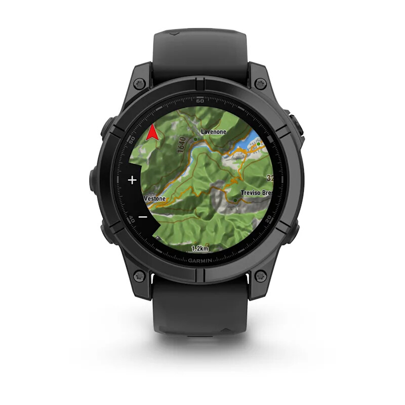 Garmin Fenix E 3,3 cm (1.3") AMOLED 47 mm Digitaal 416 x 416 Pixels Touchscreen Zwart Wifi GPS - Afbeelding 3