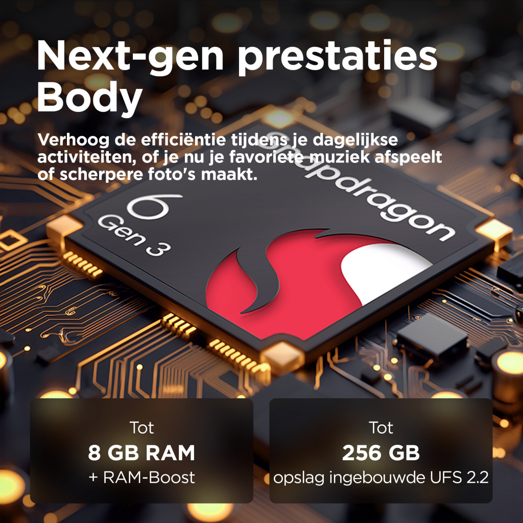 Motorola moto g75 5G 17,2 cm (6.78") Hybride Dual SIM Android 14 USB Type-C 8 GB 256 GB 5000 mAh Grijs - Afbeelding 8