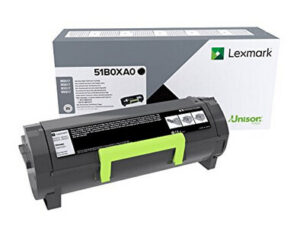 Lexmark 51B0XA0 tonercartridge 1 stuk(s) Origineel Zwart