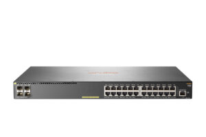 Hewlett Packard Enterprise Aruba 2930F 24G PoE+ 4SFP Managed L3 Gigabit Ethernet (10/100/1000) Power over Ethernet (PoE) 1U Grij