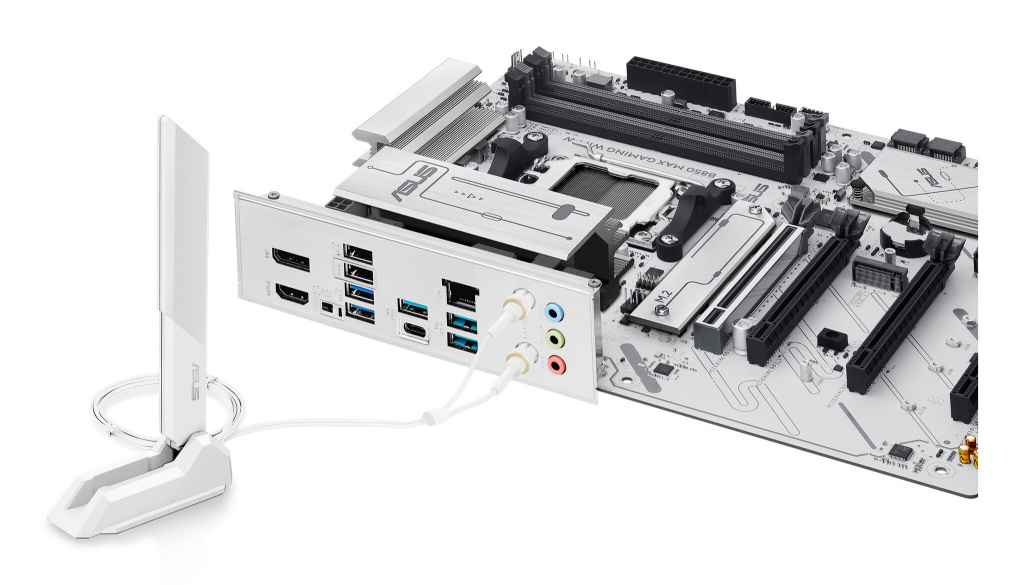 ASUS B850 MAX GAMING WIFI W AMD B850 Socket AM5 ATX - Afbeelding 9