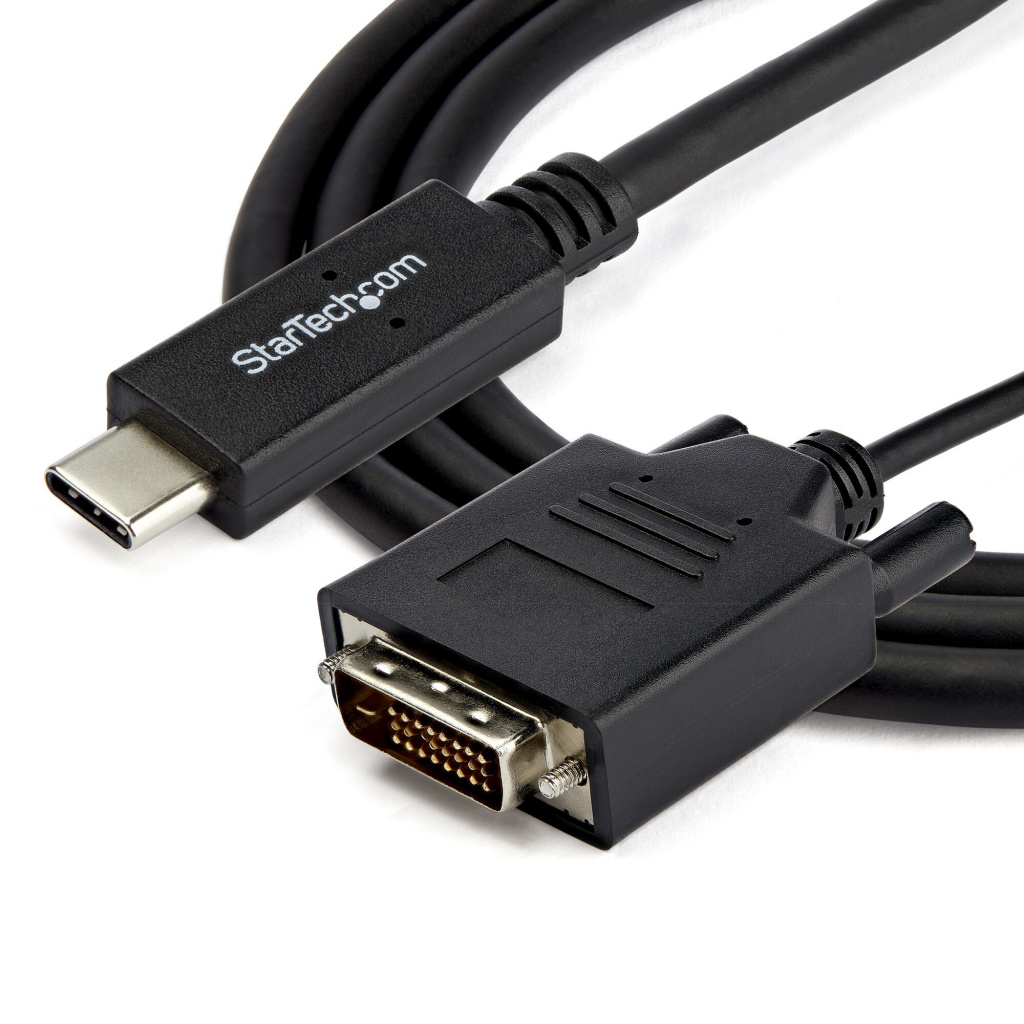 StarTech.com 1 m USB-C naar DVI kabel - 1920x1200 - zwart - Afbeelding 5