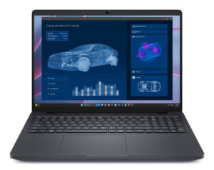 DELL Pro Max 16 MC16255 Copilot+ PC AMD Ryzen AI 7 PRO 350 Laptop 40,6 cm (16") Full HD+ 32 GB LPDDR5x-SDRAM 512 GB SSD NVIDIA R