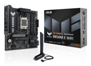 ASUS TUF GAMING B850M-E WIFI AMD B850 Socket AM5 micro ATX