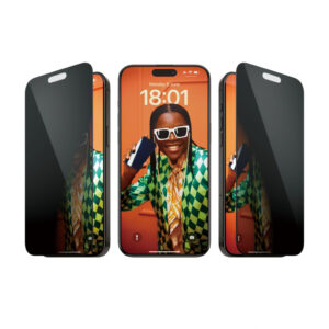 PanzerGlass ® Privacy Screen Protector iPhone 15 Pro Max | Ultra-Wide Fit w. EasyAligner Doorzichtige schermbeschermer Apple 1 s