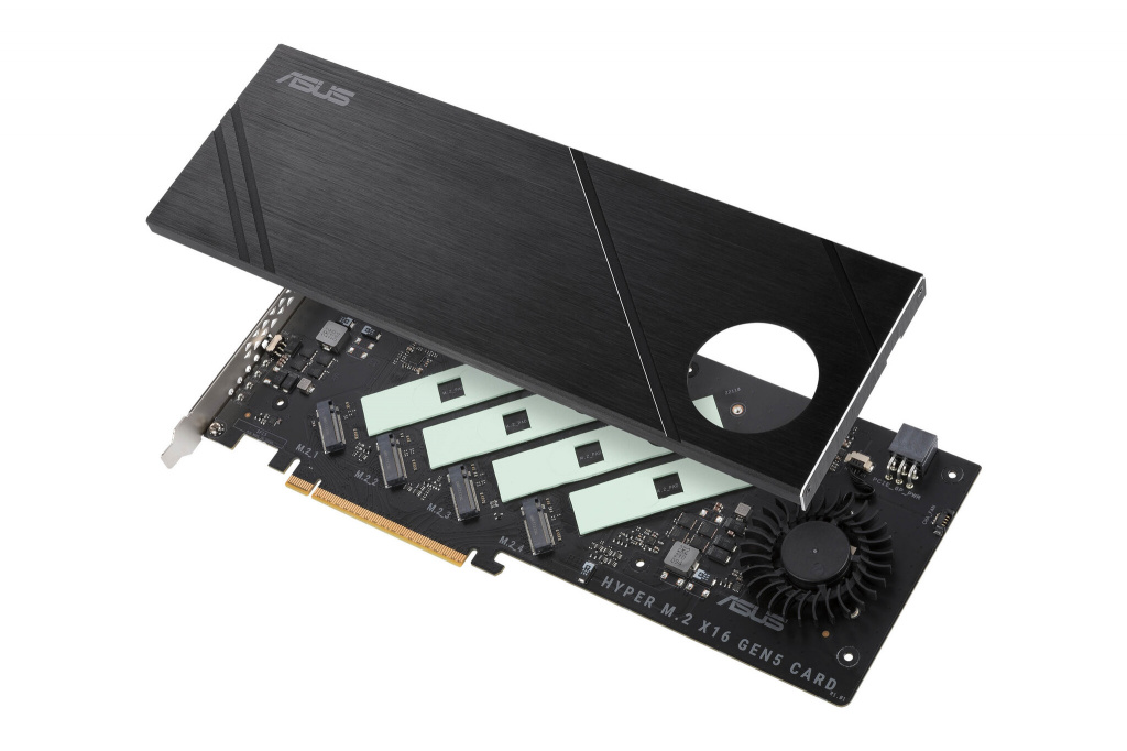 ASUS Hyper M.2 x16 Gen5 Card interfacekaart/-adapter Intern - Afbeelding 5