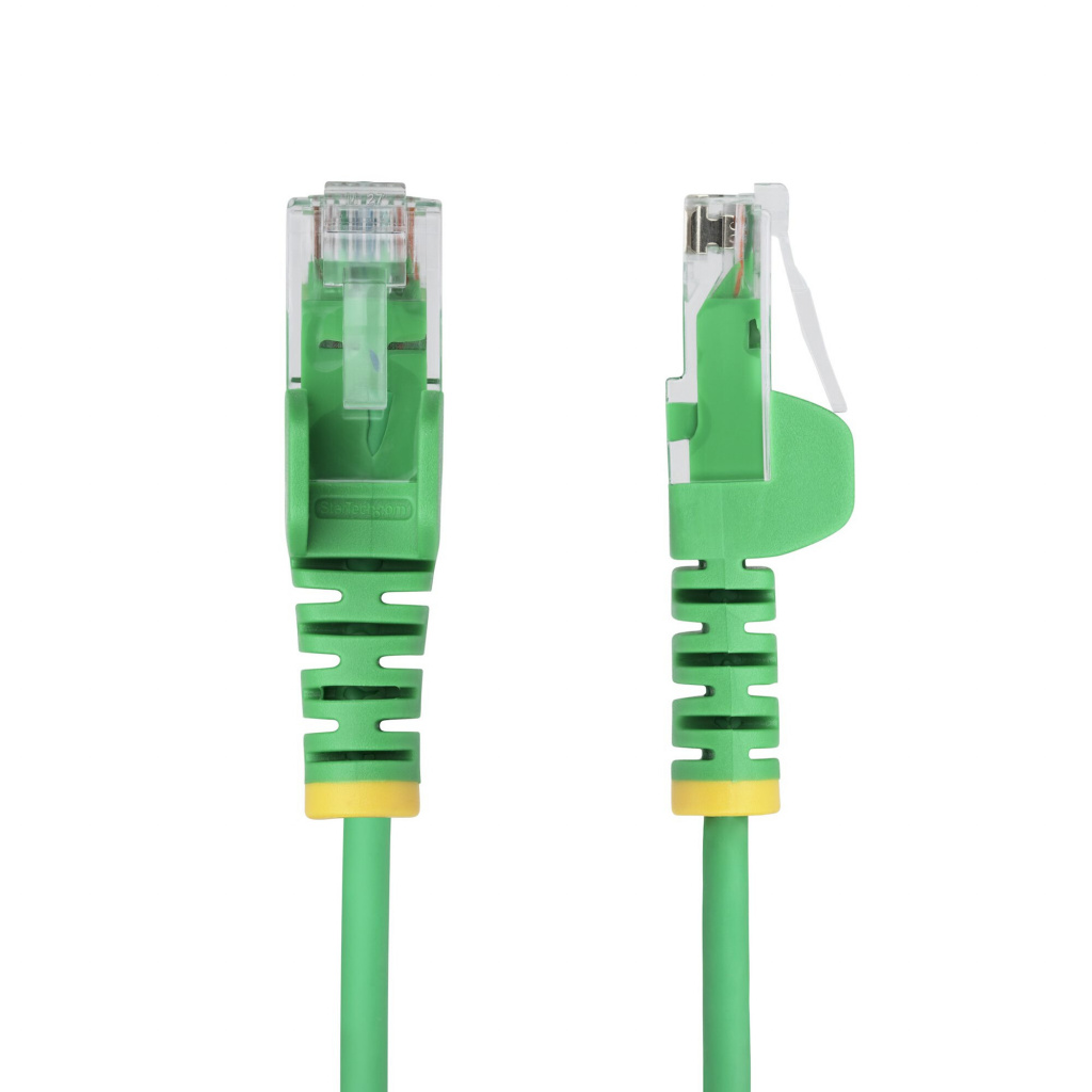 StarTech.com 50cm Dunne CAT6 Ethernet Kabel, Groen, Snagless, 100W PoE, UTP, LSZH, 28AWG Pure Koperdraad, Slim RJ45 Netwerk Patc - Afbeelding 2