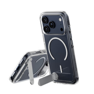 PanzerGlass CARE™ by ® Case Transparent w. Kickstand & MagSafe iPhone 17 Pro mobiele telefoon behuizingen Hoes Transparant