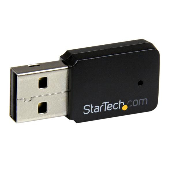 StarTech.com USB 2.0 AC600 mini-dubbelband draadloze-AC netwerkadapter 1T1R 802.11ac wifi-adapter - Afbeelding 3