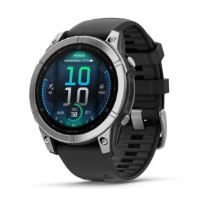 Garmin Fenix E 3,3 cm (1.3") AMOLED 47 mm Digitaal 416 x 416 Pixels Touchscreen Roestvrijstaal Wifi GPS
