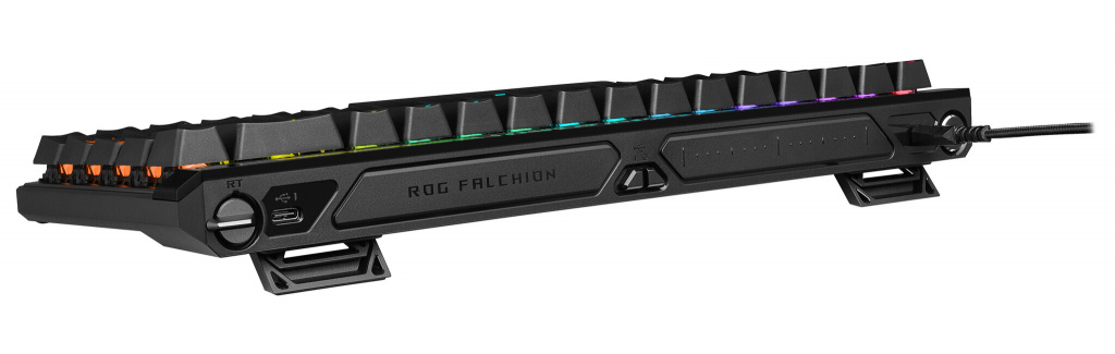 ASUS M605 ROG FALCHION ACE HFX/HFX/US/PBT toetsenbord Gamen USB QWERTY US International Zwart - Afbeelding 8