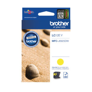 Brother LC12EY inktcartridge 1 stuk(s) Origineel Geel