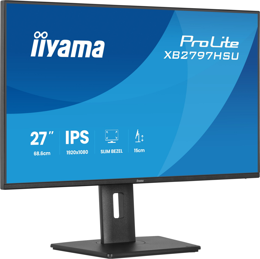 iiyama ProLite XB2797HSU-B1 computer monitor 68,6 cm (27") 1920 x 1080 Pixels Full HD LED Zwart - Afbeelding 2