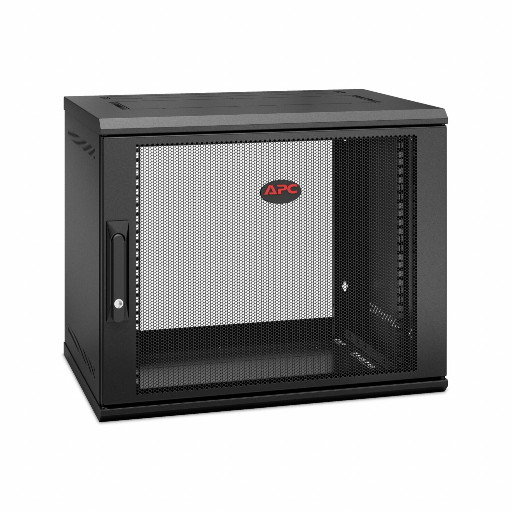 APC NetShelter WX AR109SH4 - 9U/HE,19inch patchkast, Wandmontage, Voorgemonteerd, 400MM diep - Afbeelding 4