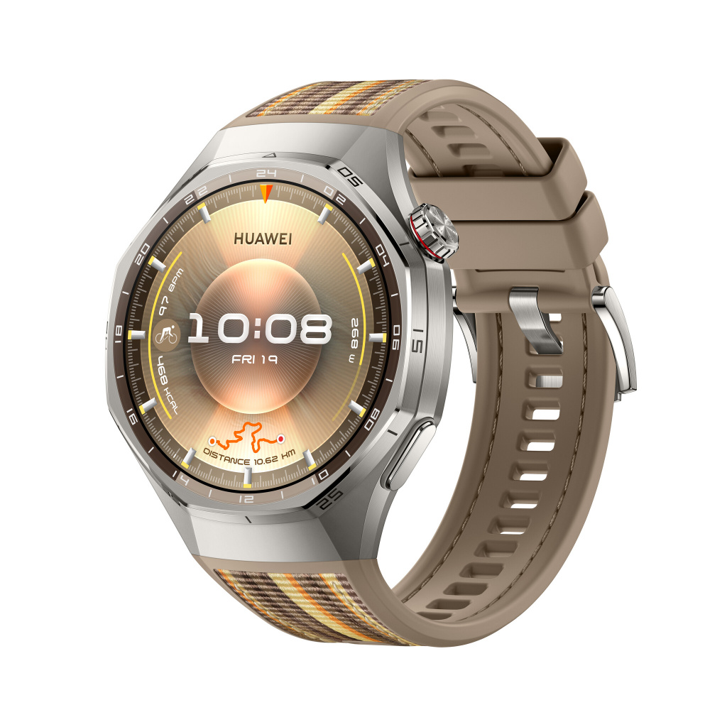 Huawei WATCH GT6 PRO 3,73 cm (1.47") AMOLED 46 mm Digitaal 466 x 466 Pixels Touchscreen Zwart, Titanium GPS - Afbeelding 2