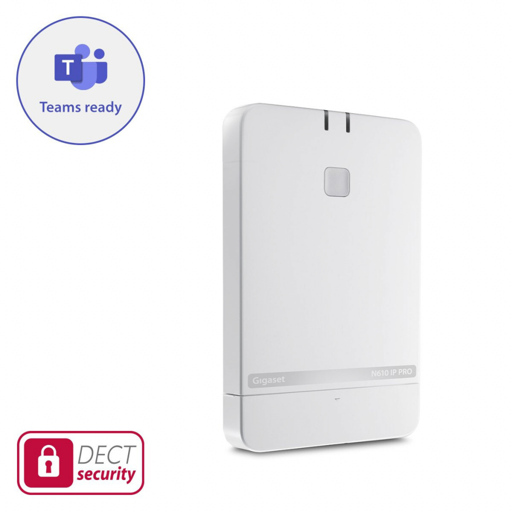 Gigaset N610 IP PRO DECT basis station Wit - Afbeelding 3