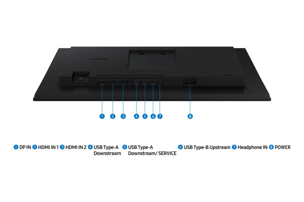 Samsung 24" Essential Monitor S4 S40GD Full HD - Afbeelding 9