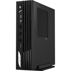 MSI Pro DP21 14M-889EU Intel® Core™ i5 i5-14400 16 GB DDR5-SDRAM 512 GB SSD Windows 11 Pro Desktop Mini PC Zwart