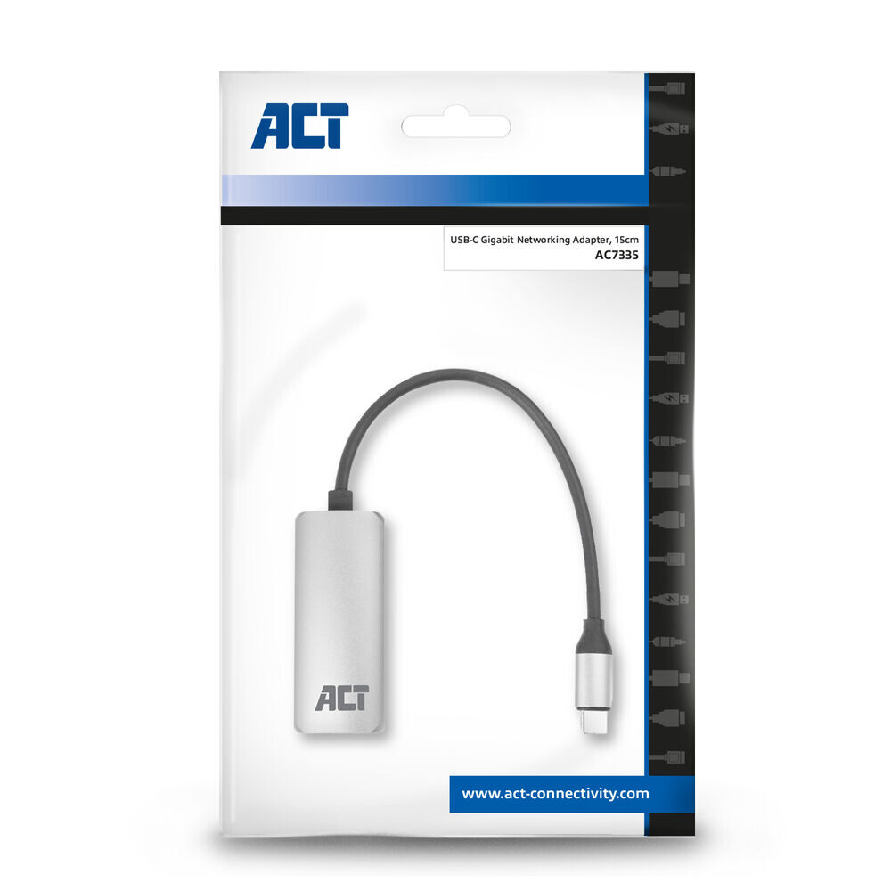 ACT USB-C Gigabit ethernet adapter - Afbeelding 2